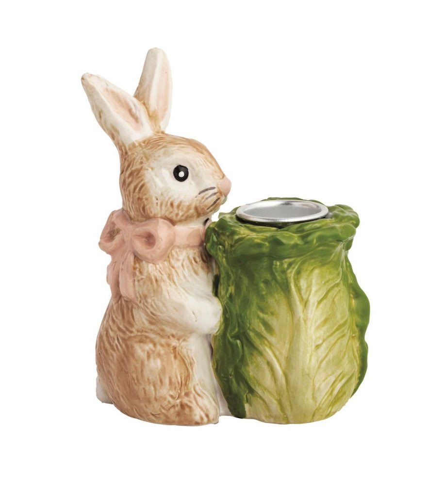 Spring Themed Ceramic Taper Holder