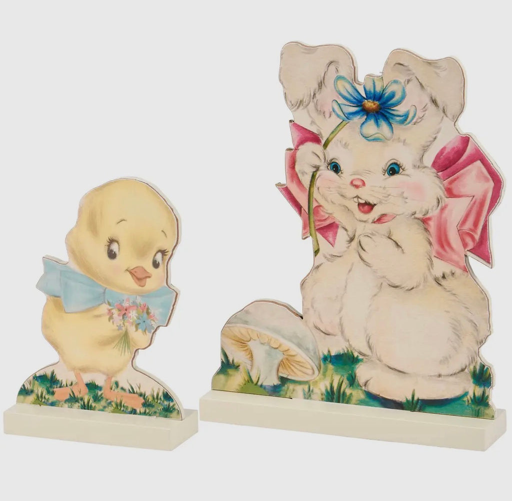 Bunny & Chick Stand Up Cut Out