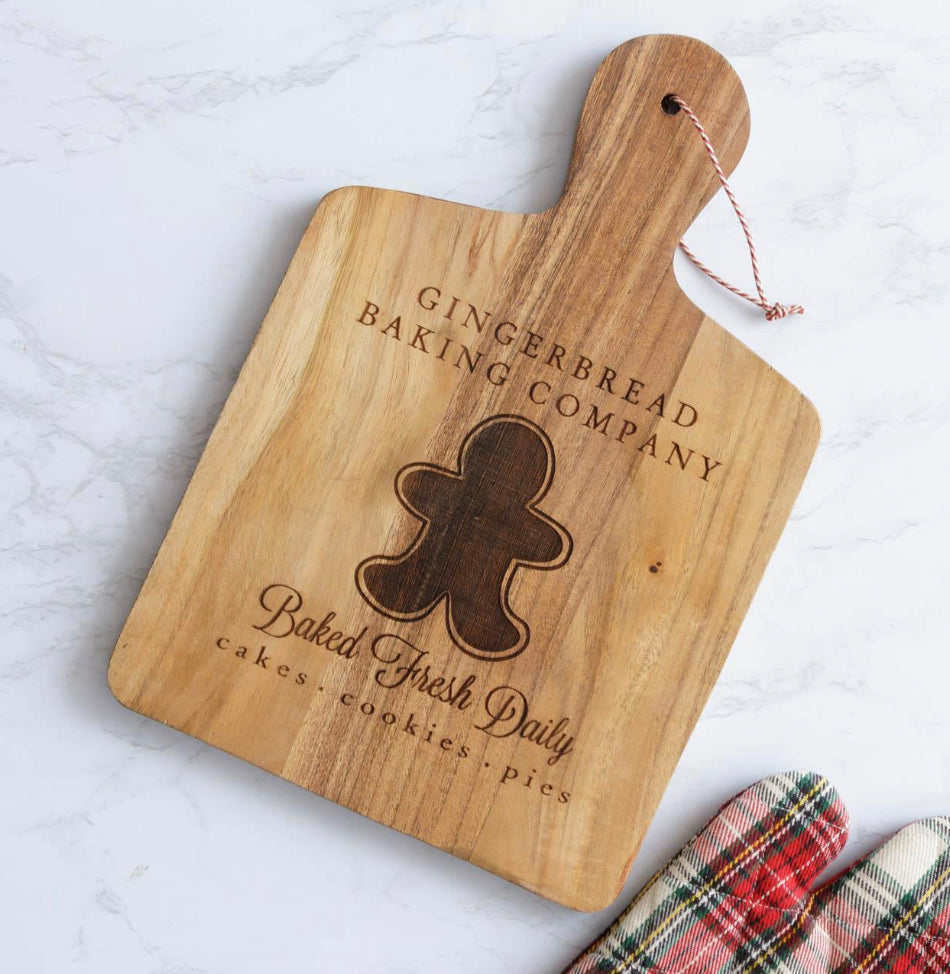 Gingerbread Baking Co Cutting Board