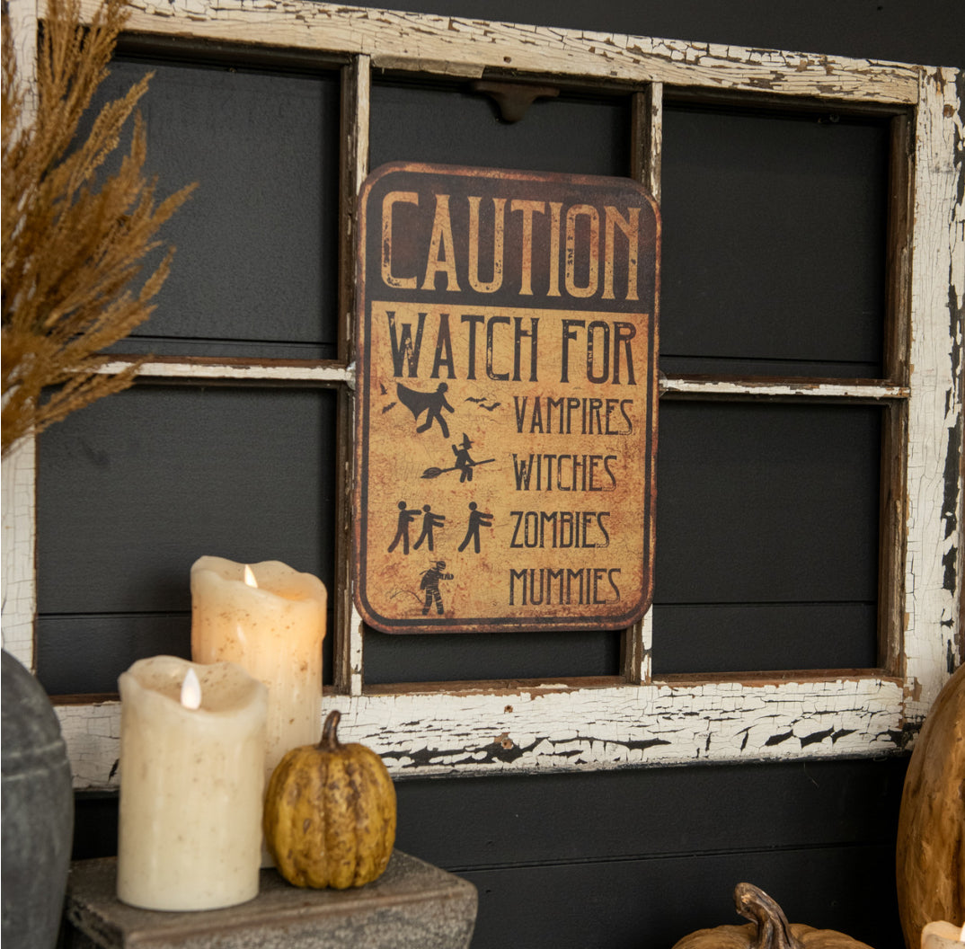 Caution Sign – Birch Lane by Jennifer