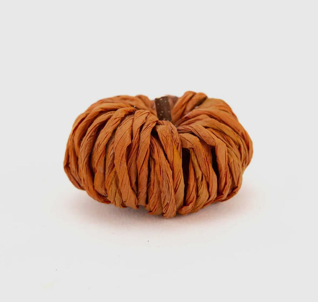 Petite 3” Rust Pumpkin
