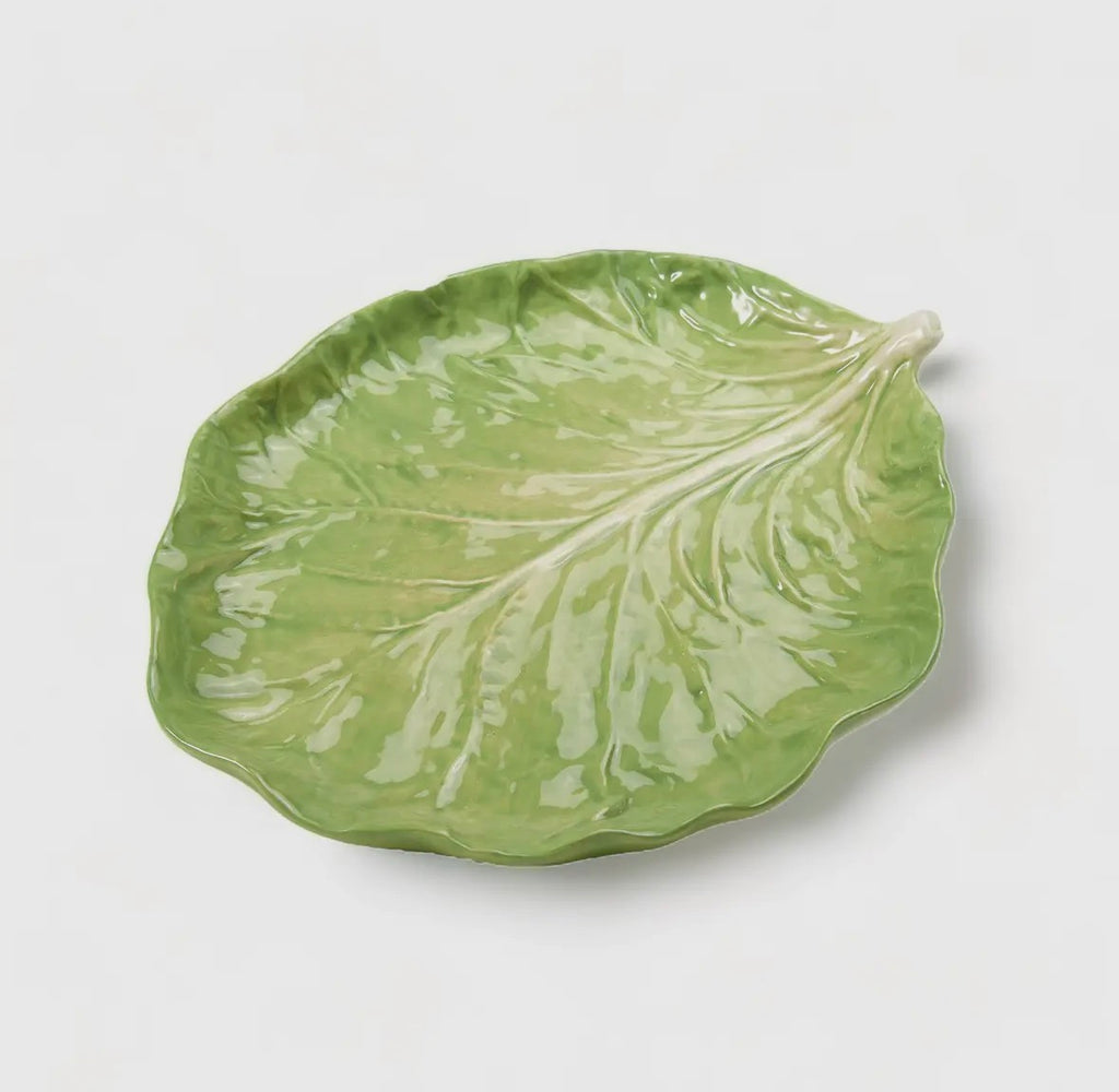 8.5” Cabbage Leaf Plate