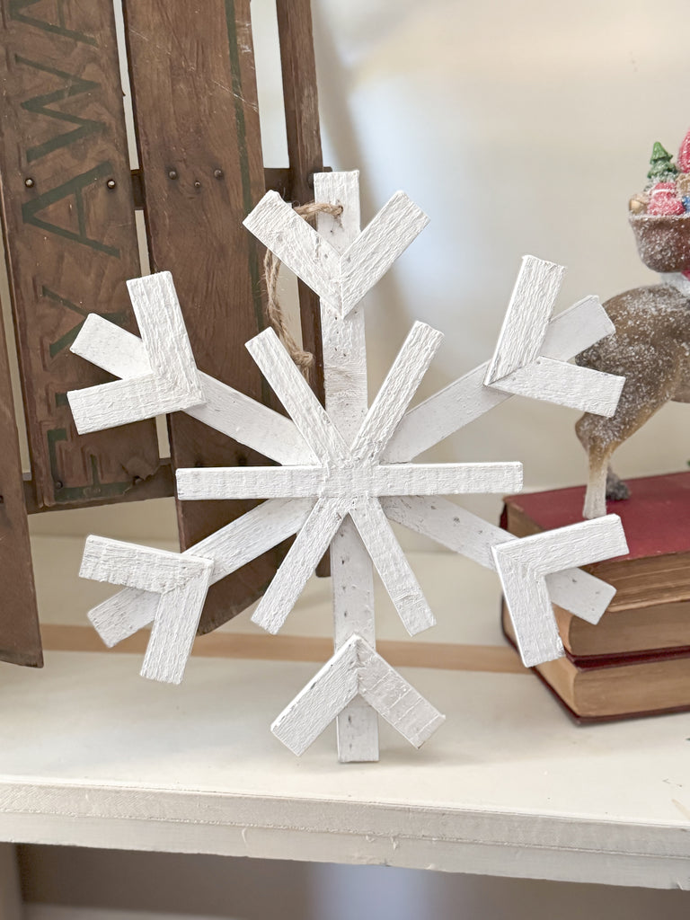 Wooden Snowflake