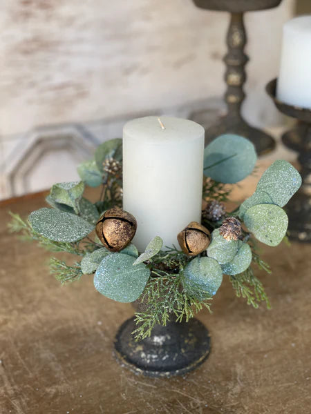 Gold Song Eucalyptus Candle Ring