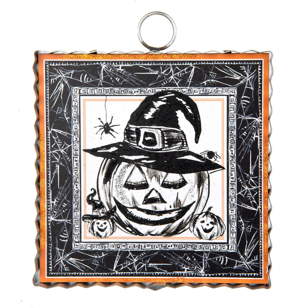 Jack-O-Lantern Sign / Charm