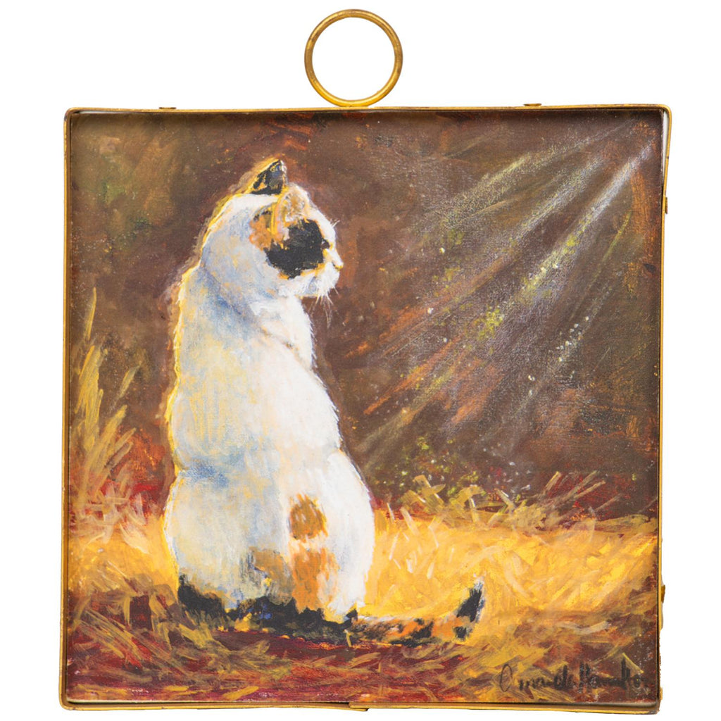 Fall Cat Sign / Charm