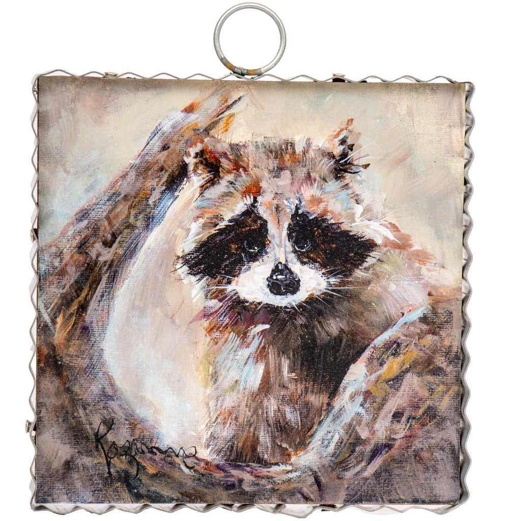 Raccoon Sign / Charm