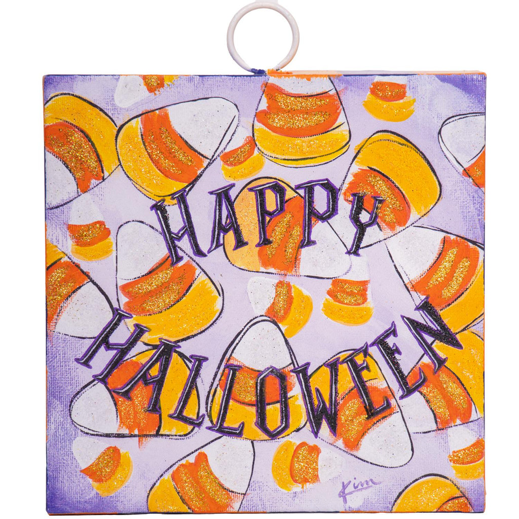 Happy Candy Corn Sign / Charm