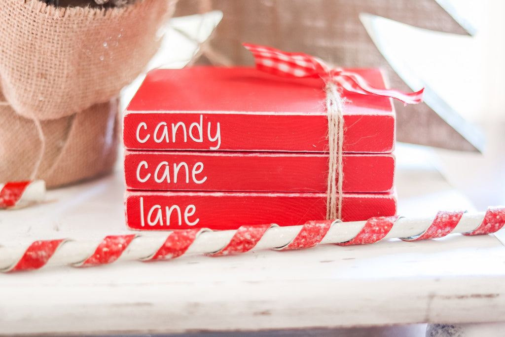 Candy Cane Lane Bookstack
