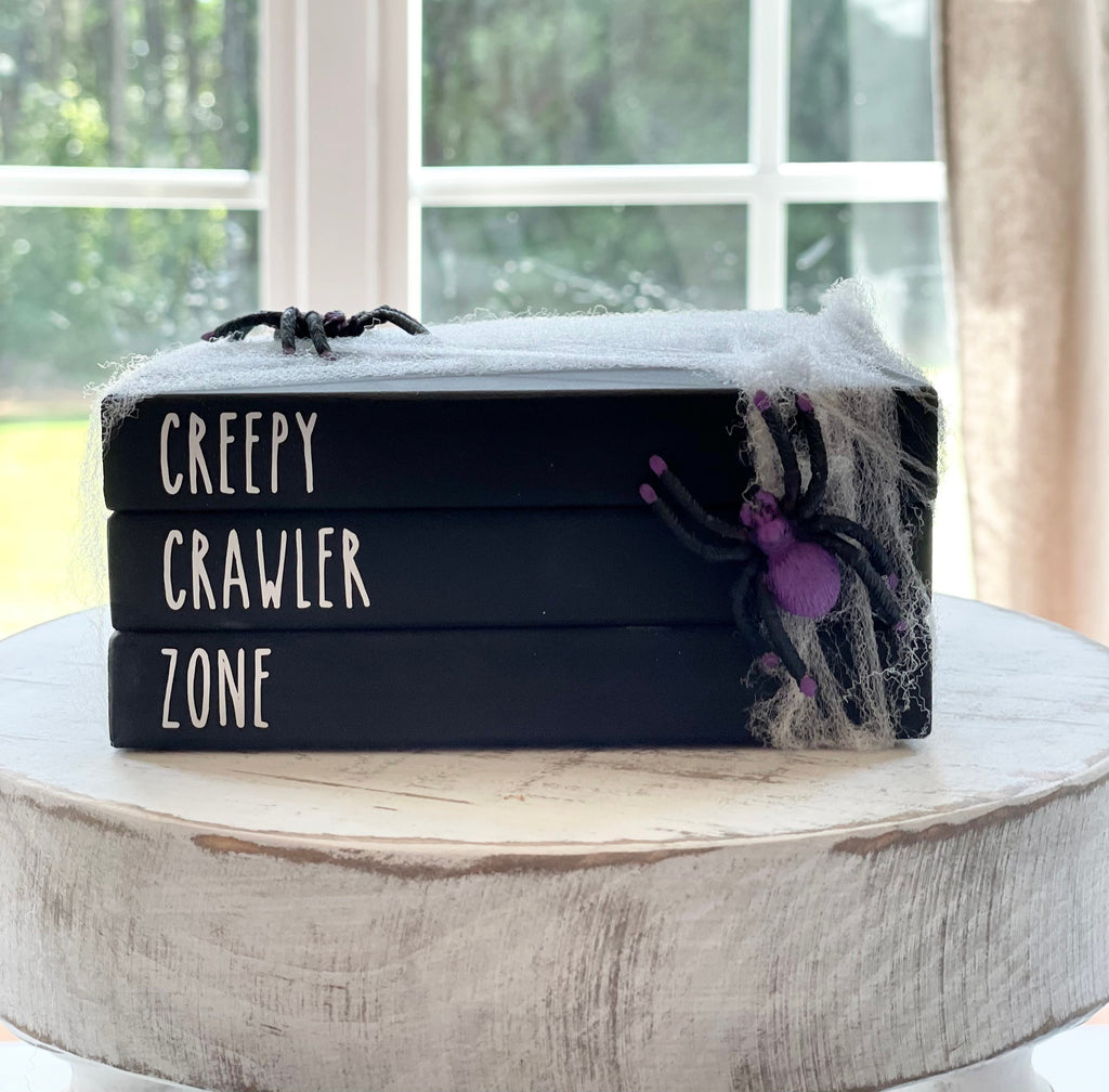 Spider themed Bookstack