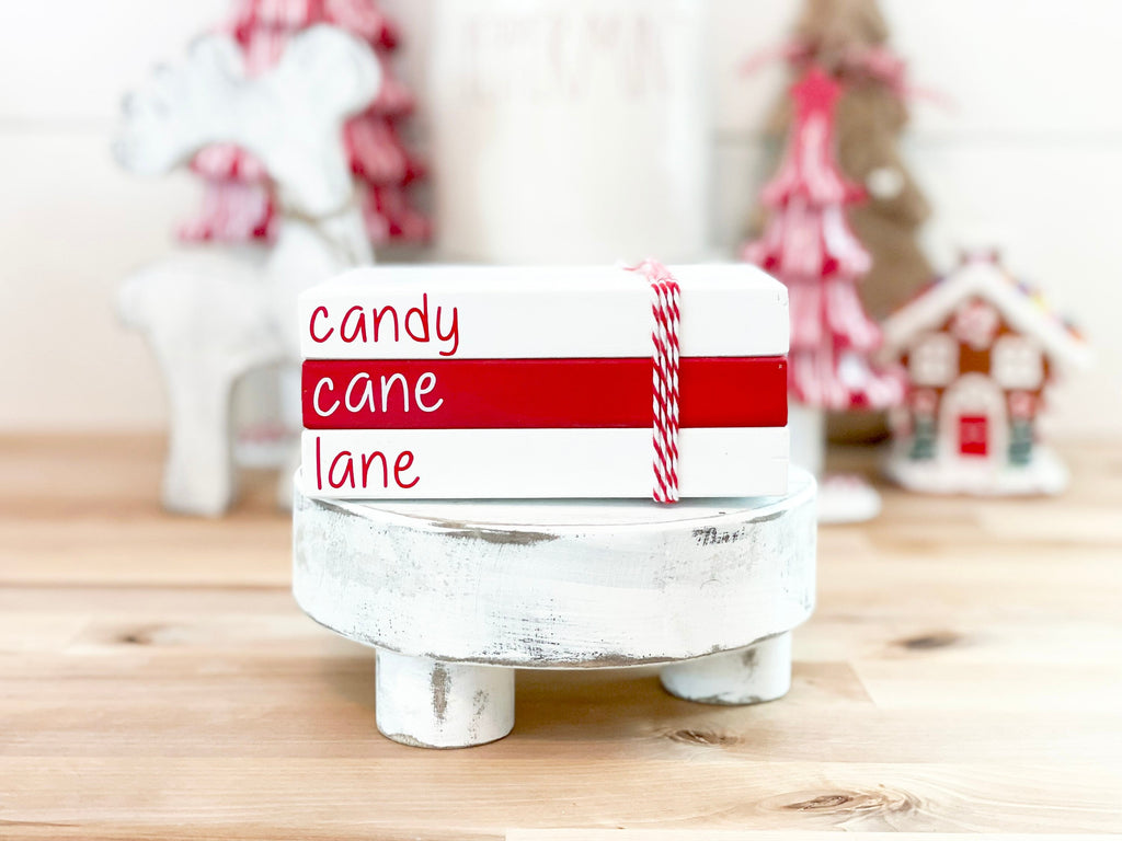 Candy Cane Lane Bookstack