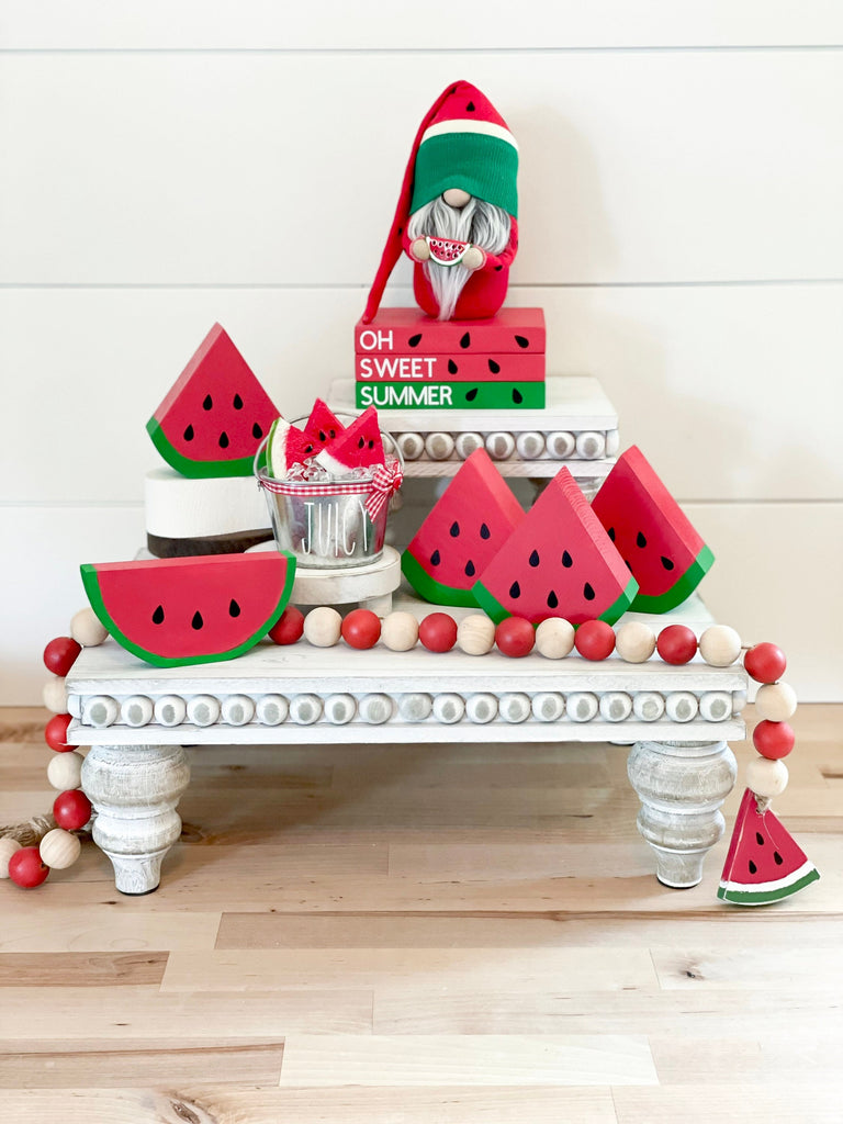 Watermelon Wood Design , Summer Decor, Craft Shapes, Wooden Cutouts – Whims  & Wishes