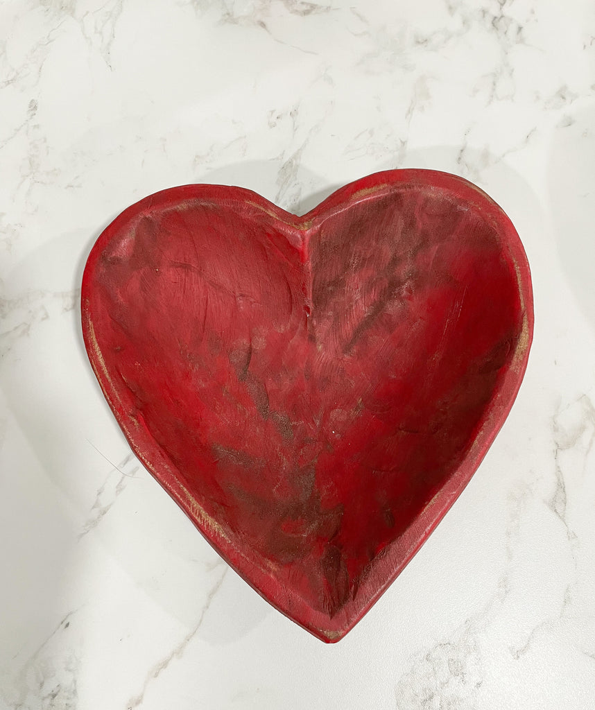 Heart Shaped Dough Bowl