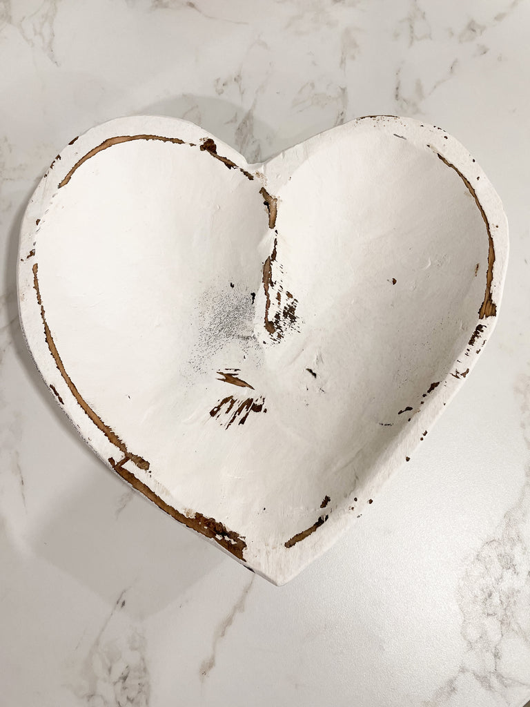 Heart Shaped Dough Bowl