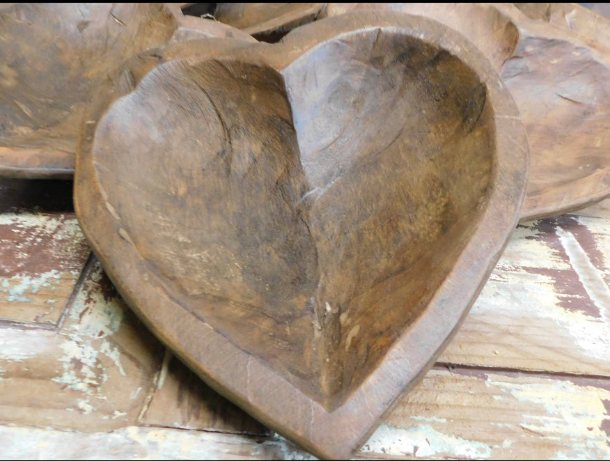 Heart Shaped Dough Bowl