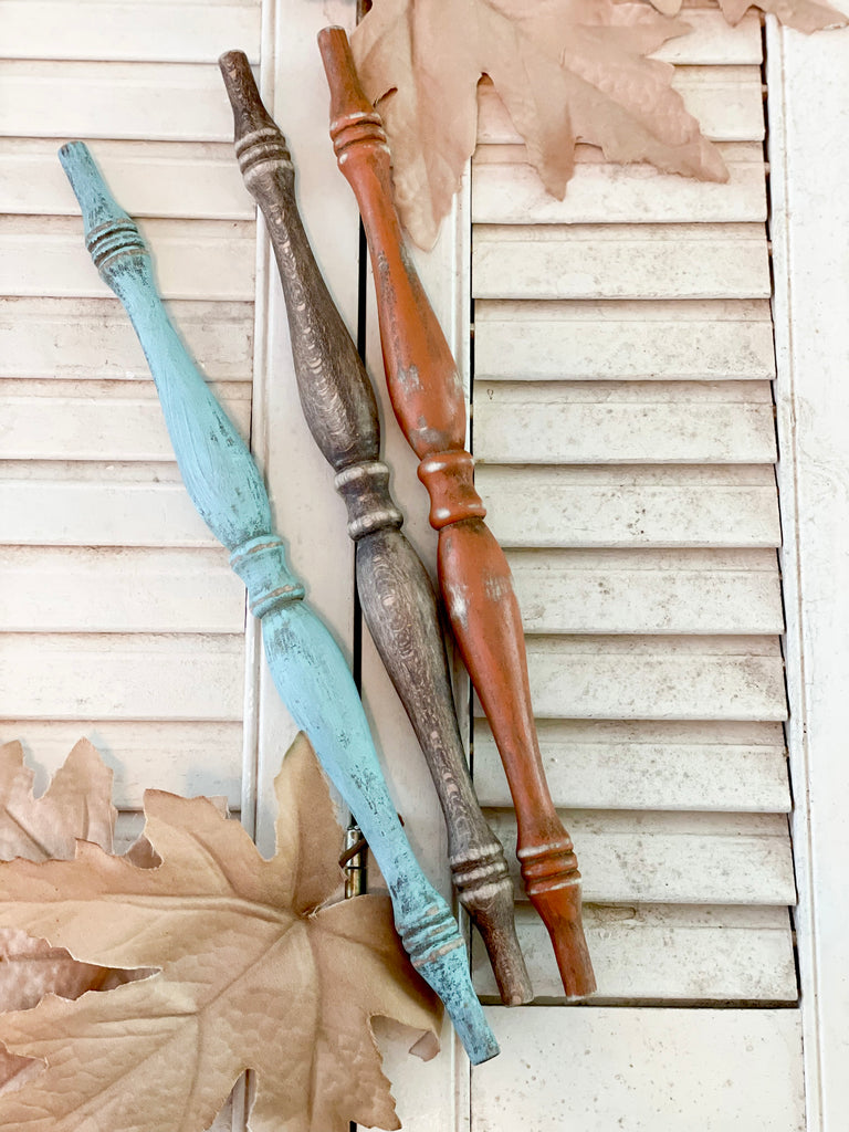 Fall wood spindles